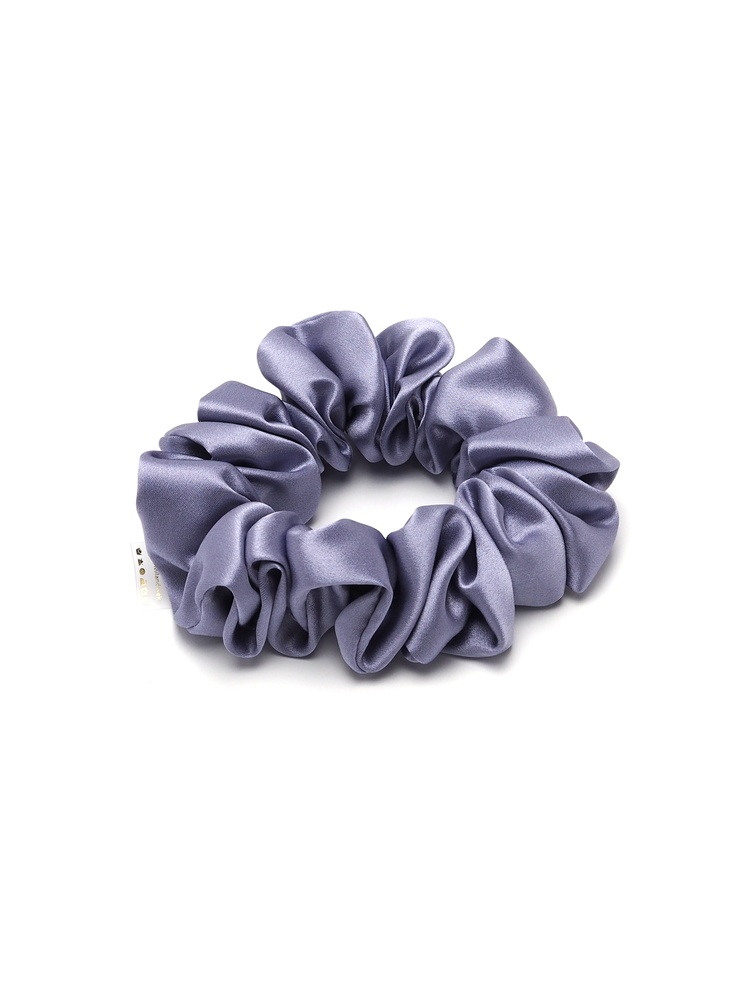 JGS-009 Scrunchie Seide Lavendel Haarband